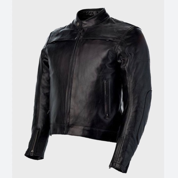 REAX Folsom Black Rider Leather Jacket